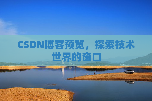 CSDN博客预览,探索技术世界的窗口